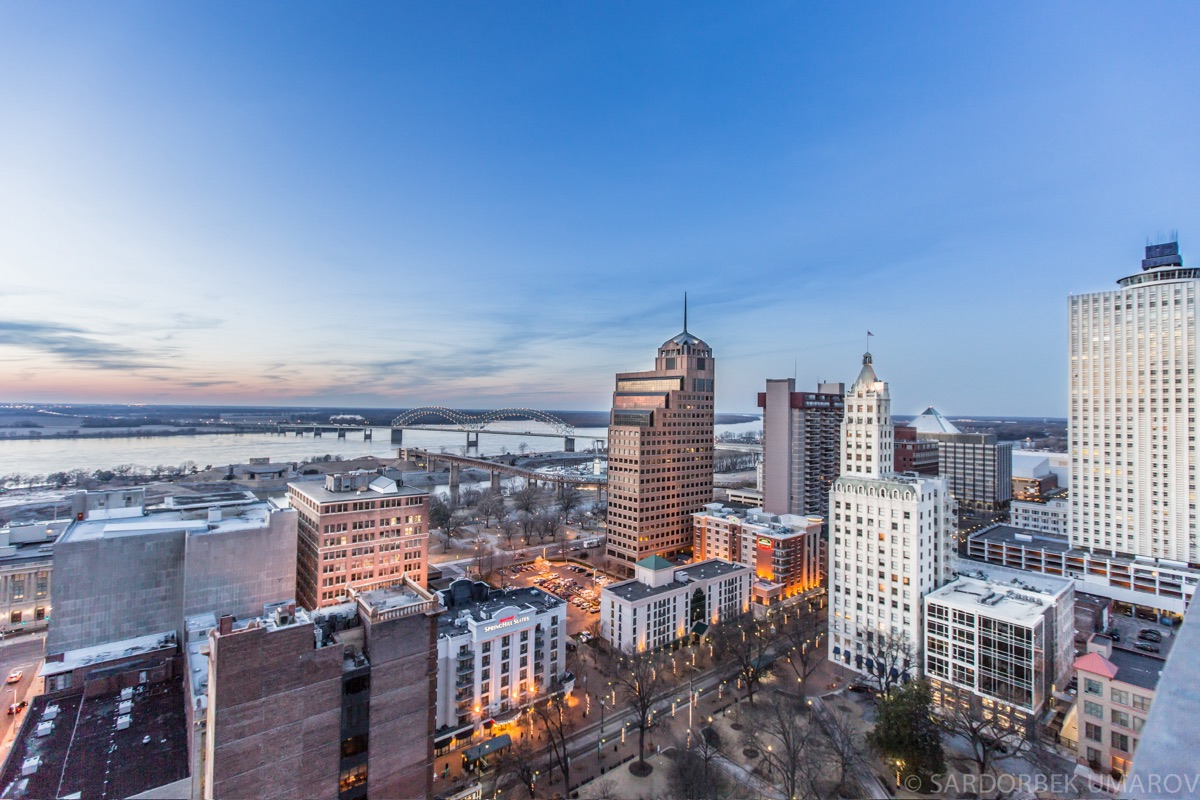 Downtown Memphis skyline